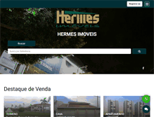 Tablet Screenshot of hermesimoveis.com.br